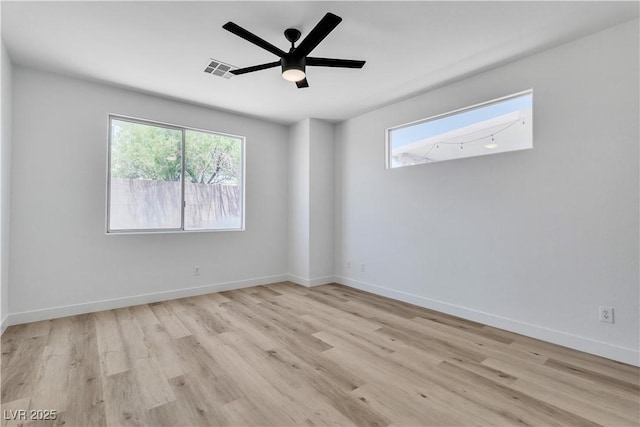 8944 W Rochelle Ave, Las Vegas, NV 89147 - spare room featuring wood finished floors and ceiling fan
