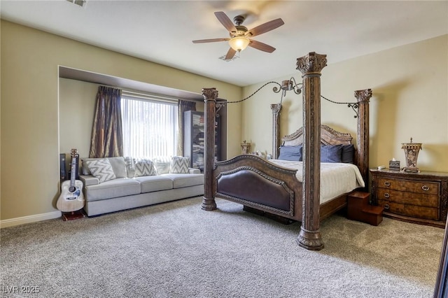 7286 Mount Kearsarge St, Las Vegas, NV 89131 - bedroom featuring carpet flooring and ceiling fan
