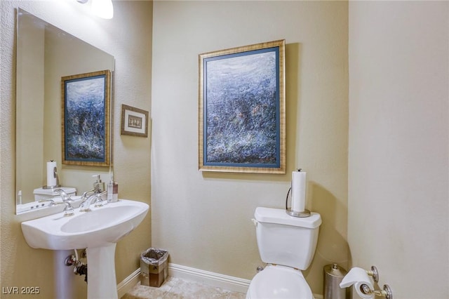 7286 Mount Kearsarge St, Las Vegas, NV 89131 - bathroom featuring toilet and tile patterned floors