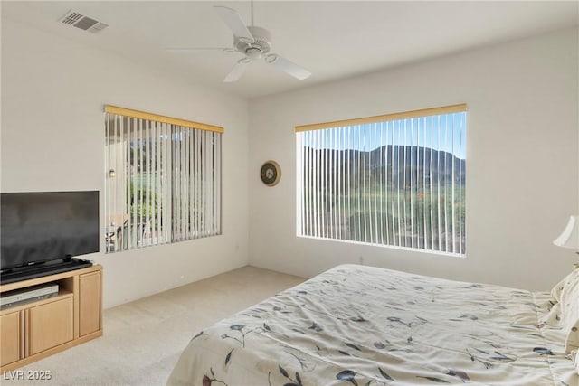 585 Mountain Links Dr, Henderson, NV 89012 - bedroom featuring carpet and ceiling fan