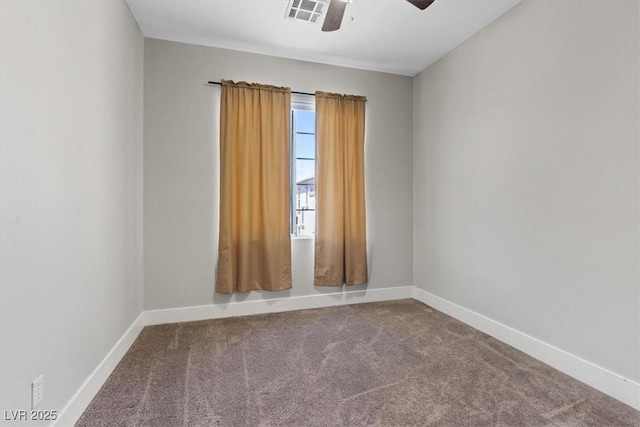 10918 Avenzano St, Las Vegas, NV 89141 - empty room featuring a ceiling fan and carpet flooring