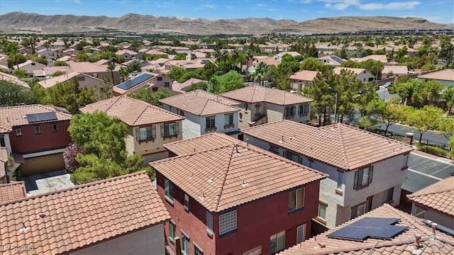 10918 Avenzano St, Las Vegas, NV 89141 - aerial perspective of suburban area with mountains
