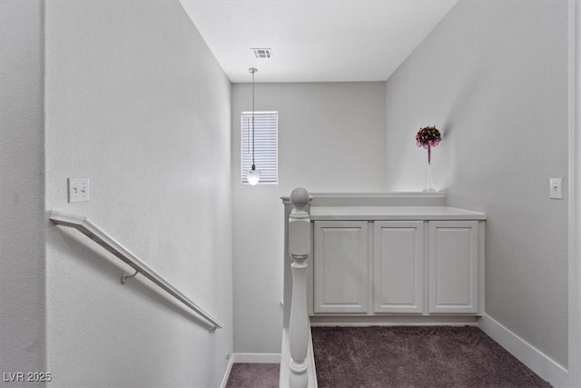 10918 Avenzano St, Las Vegas, NV 89141 - stairway with carpet flooring and baseboards