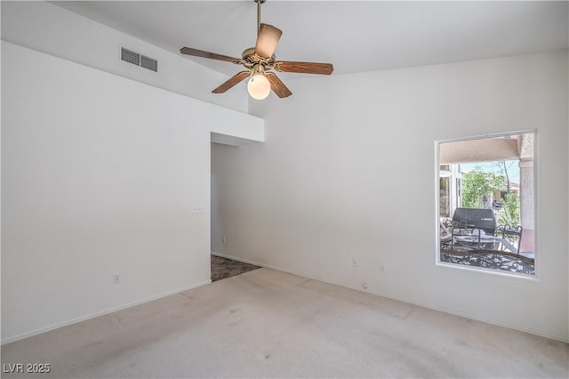 2413 Rockford St, Las Vegas, NV 89134 - spare room with carpet flooring and ceiling fan