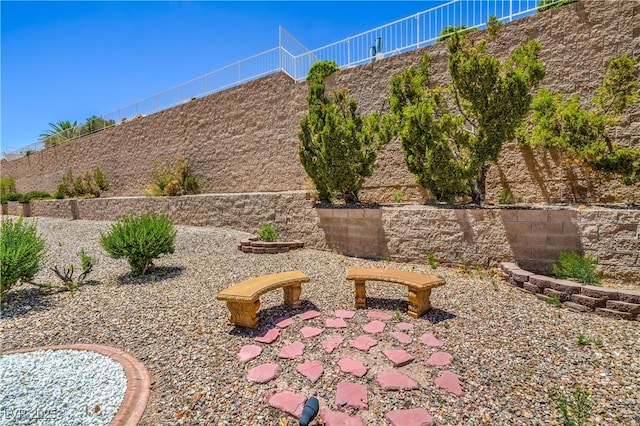 2413 Rockford St, Las Vegas, NV 89134 - view of yard