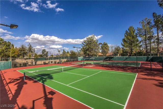 2413 Rockford St, Las Vegas, NV 89134 - view of tennis court with community basketball court