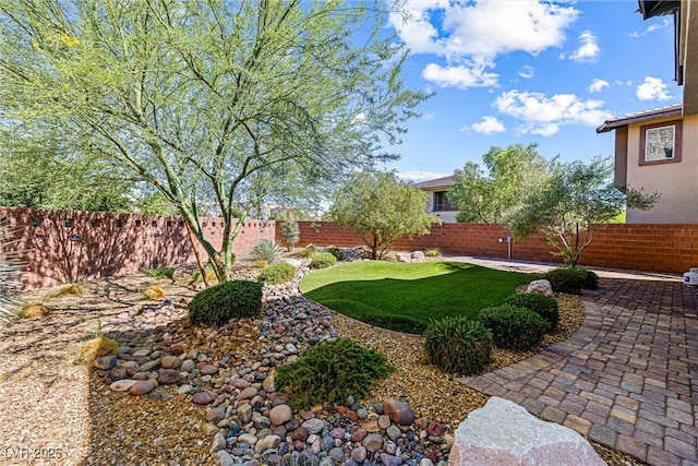 7017 Pearl Hilltop Ct, Las Vegas, NV 89148 - fenced backyard with a patio
