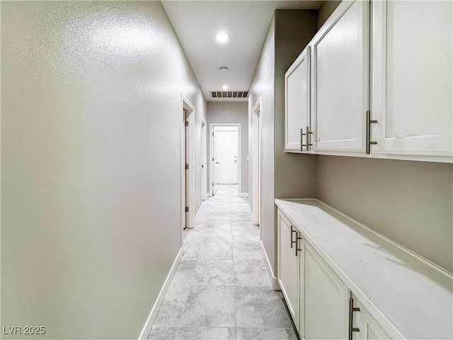 3532 Mountain Park St, Las Vegas, NV 89129 - hallway with baseboards and recessed lighting