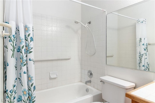 2152 High Dunes Ln, Laughlin, NV 89029 - bathroom featuring shower / bath combo with shower curtain and vanity