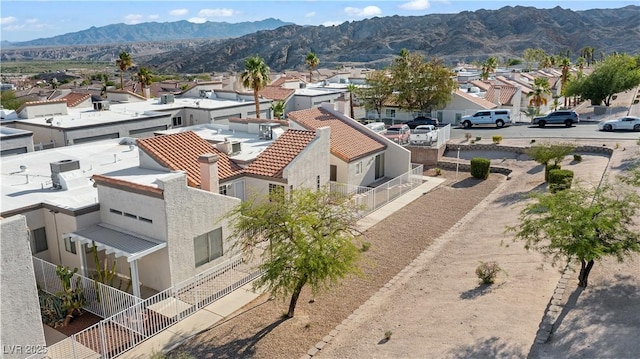 2152 High Dunes Ln, Laughlin, NV 89029 - aerial perspective of suburban area featuring a mountainous background