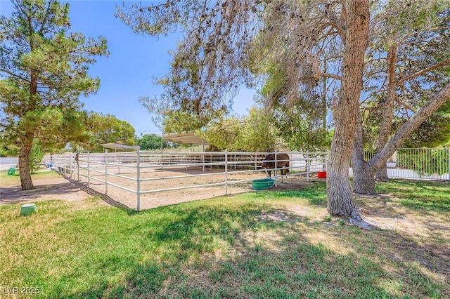 2770 La Casita Ave, Las Vegas, NV 89120 - view of yard with an exterior structure and an outdoor structure