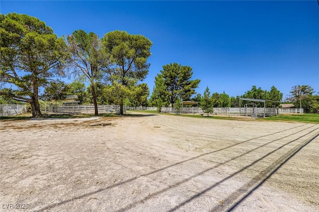 2770 La Casita Ave, Las Vegas, NV 89120 - view of property's community with a view of rural / pastoral area and an enclosed horse arena
