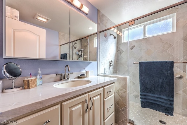 4095 Ridgewood Ave, Las Vegas, NV 89120 - full bathroom featuring vanity and a stall shower