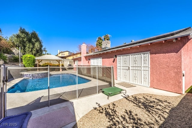 4095 Ridgewood Ave, Las Vegas, NV 89120 - view of pool with mail area and a gazebo