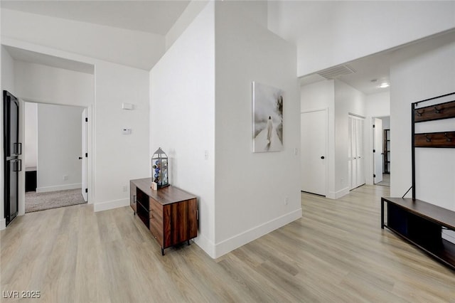 201 Crown Imperial St, Henderson, NV 89074 - corridor featuring light wood-style floors and baseboards