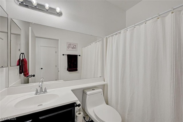201 Crown Imperial St, Henderson, NV 89074 - bathroom with vanity and curtained shower