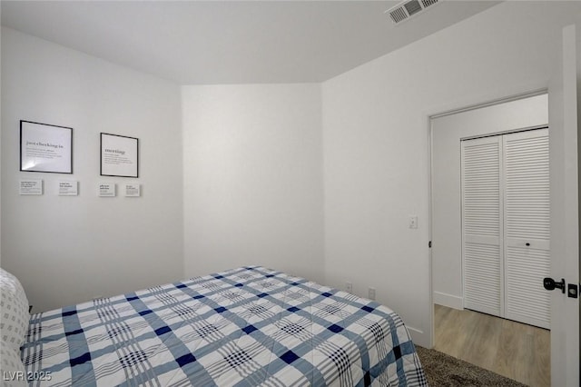 201 Crown Imperial St, Henderson, NV 89074 - bedroom with a closet and wood finished floors