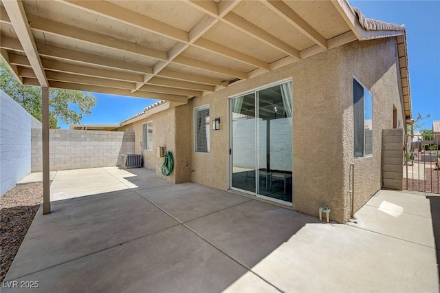 201 Crown Imperial St, Henderson, NV 89074 - fenced backyard featuring a patio