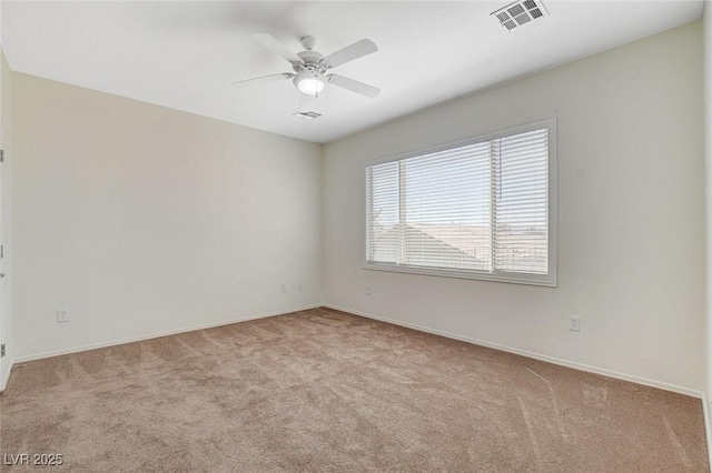 2508 Chasma Dr, Henderson, NV 89044 - carpeted empty room featuring baseboards and a ceiling fan