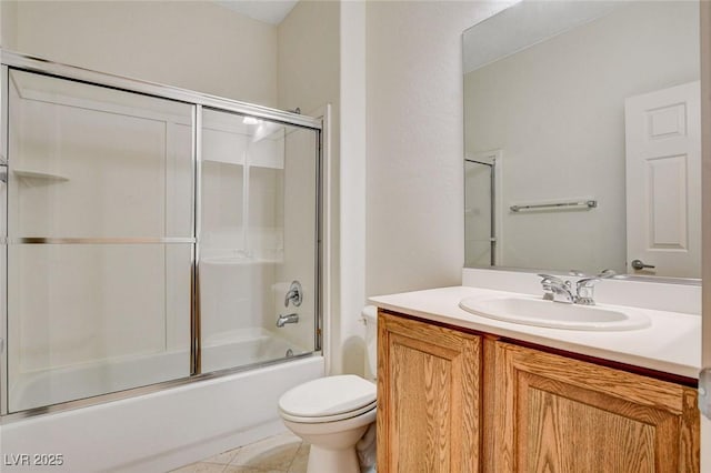 2508 Chasma Dr, Henderson, NV 89044 - full bath featuring vanity and combined bath / shower with glass door