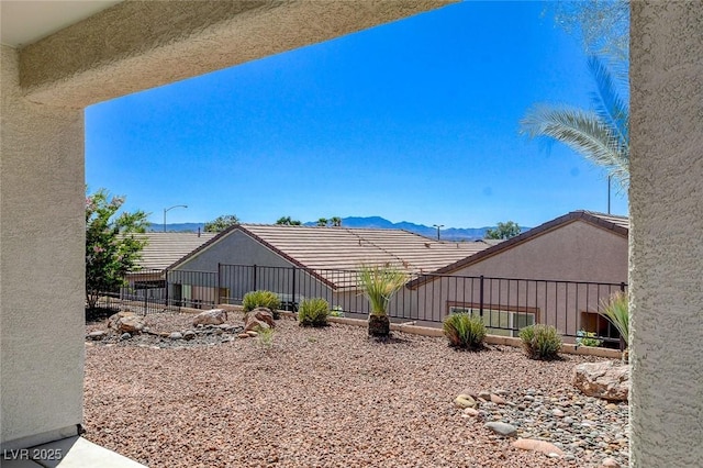 2508 Chasma Dr, Henderson, NV 89044 - view of yard featuring a mountain view