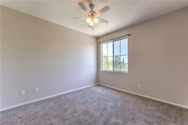 9050 W Warm Springs Rd Unit 2062, Las Vegas, NV 89148 - spare room with carpet and ceiling fan