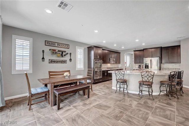 2433 Amatrice St, Henderson, NV 89044 - dining room featuring recessed lighting