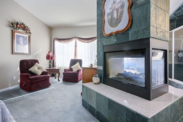 816 Sandsprings St, Henderson, NV 89011 - living area featuring carpet and baseboards