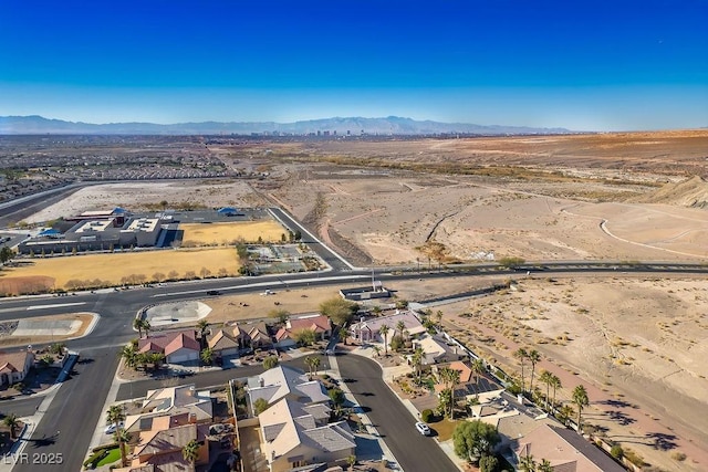 816 Sandsprings St, Henderson, NV 89011 - aerial view of property and surrounding area with nearby suburban area