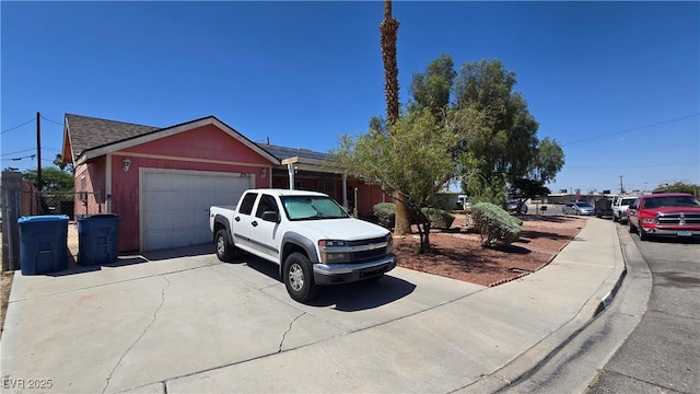2965 Palma Vista Cir, Las Vegas, NV 89169 - view of front facade featuring driveway, a garage, and roof with shingles