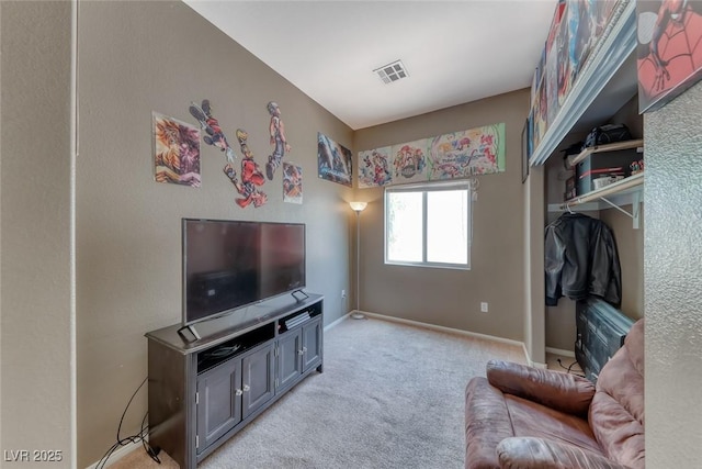 1717 Dwayne Stedman Ave, Las Vegas, NV 89106 - living area with light colored carpet and baseboards