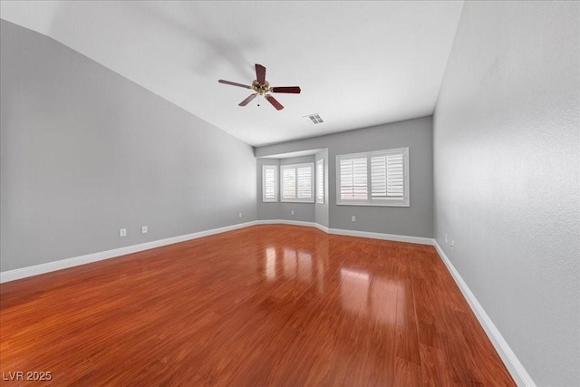 4029 Ricebird Way N, Las Vegas, NV 89084 - spare room with ceiling fan and wood finished floors