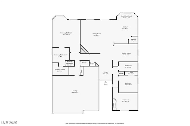 4029 Ricebird Way N, Las Vegas, NV 89084 - view of floor plan / room layout