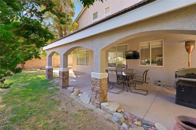 2229 Armacost Dr, Henderson, NV 89074 - view of patio featuring outdoor dining space