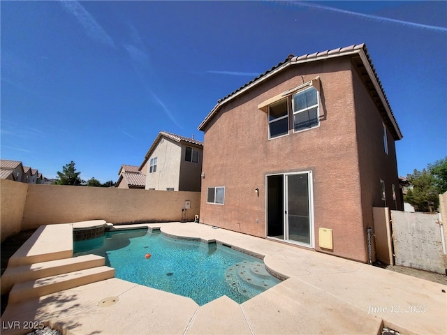9530 Windsor Forest Ct, Las Vegas, NV 89123 - view of swimming pool with a fenced backyard and a patio
