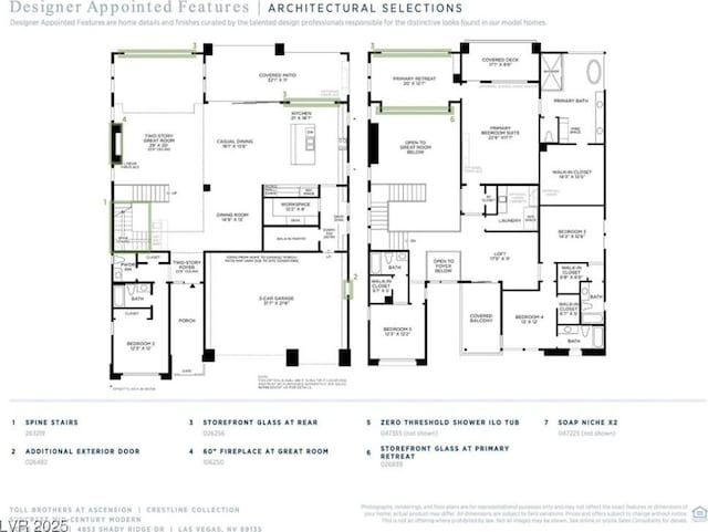 4853 Shady Ridge Dr, Las Vegas, NV 89135 - view of property floor plan