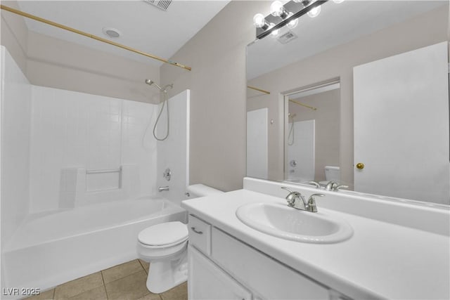 9957 Fine Fern St, Las Vegas, NV 89183 - full bath featuring vanity, shower / washtub combination, and tile patterned floors