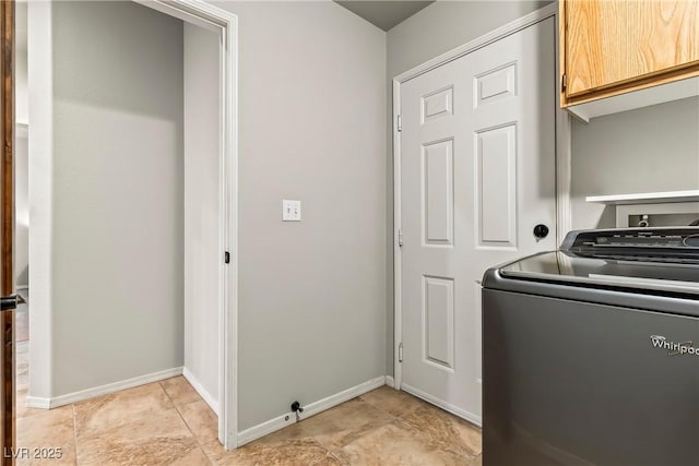 3337 Partridge Run St, Laughlin, NV 89029 - laundry room featuring washer / clothes dryer and cabinet space