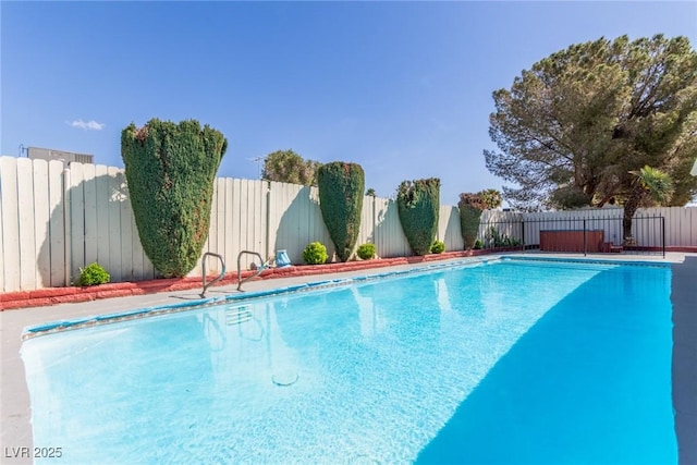 2254 Florence Ave, Las Vegas, NV 89119 - view of pool with a fenced backyard