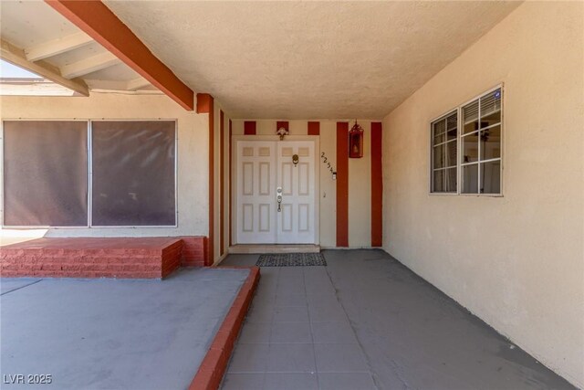 2254 Florence Ave, Las Vegas, NV 89119 - property entrance with stucco siding