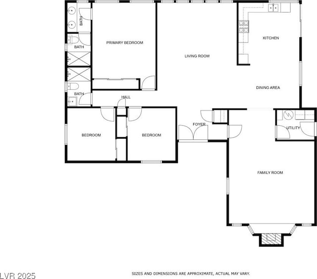 2254 Florence Ave, Las Vegas, NV 89119 - view of property floor plan