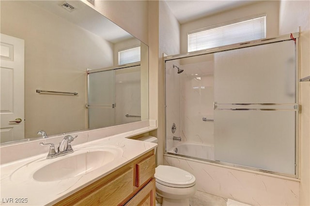 2605 Orchid Valley Dr, Las Vegas, NV 89134 - full bathroom featuring vanity and enclosed tub / shower combo