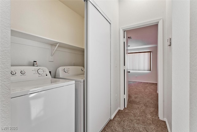 1663 Cloister Ave, Henderson, NV 89014 - washroom with carpet flooring and washer and dryer