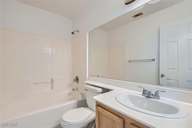 7547 Rolling River Dr, Las Vegas, NV 89131 - bathroom with vanity and shower / bathtub combination