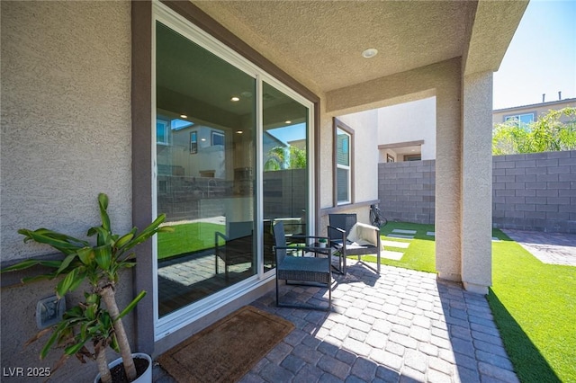 9256 Alden Pointe Ct, Las Vegas, NV 89143 - view of patio / terrace