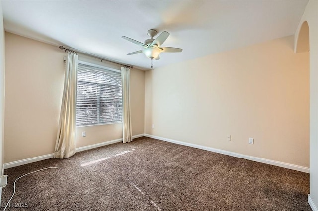 4400 S Jones Blvd Unit 2007, Las Vegas, NV 89103 - empty room with carpet flooring and a ceiling fan