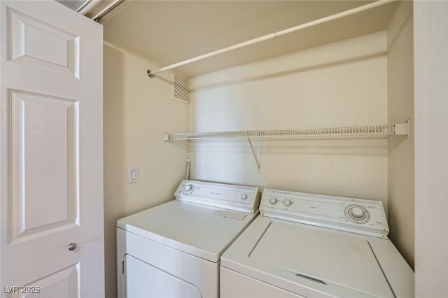 4400 S Jones Blvd Unit 2007, Las Vegas, NV 89103 - laundry area with separate washer and dryer