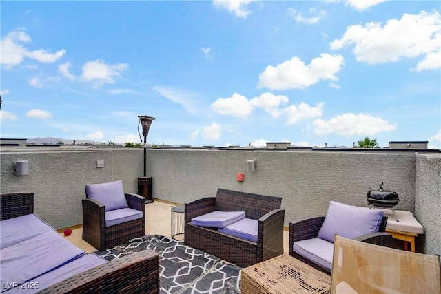 9050 W Tropicana Ave Unit 1027, Las Vegas, NV 89147 - view of patio with an outdoor hangout area