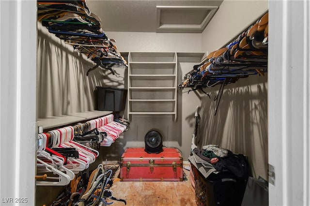 2500 Cortina Ave, Henderson, NV 89074 - walk in closet with attic access