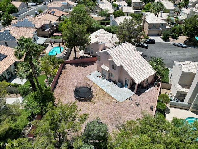 2500 Cortina Ave, Henderson, NV 89074 - aerial view of residential area featuring a pool